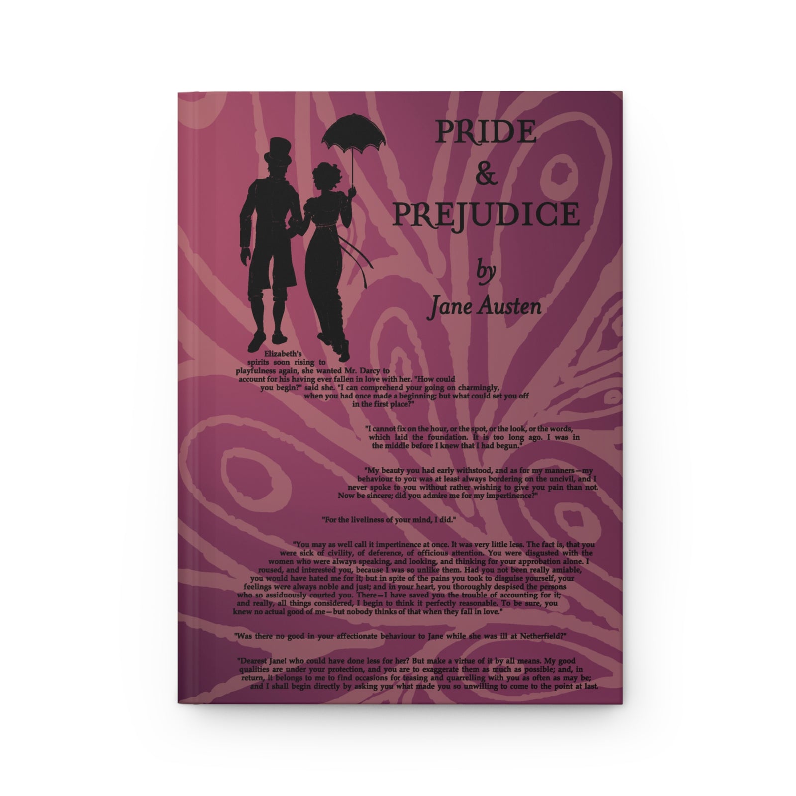 Pride and Prejudice Hardcover Notebook