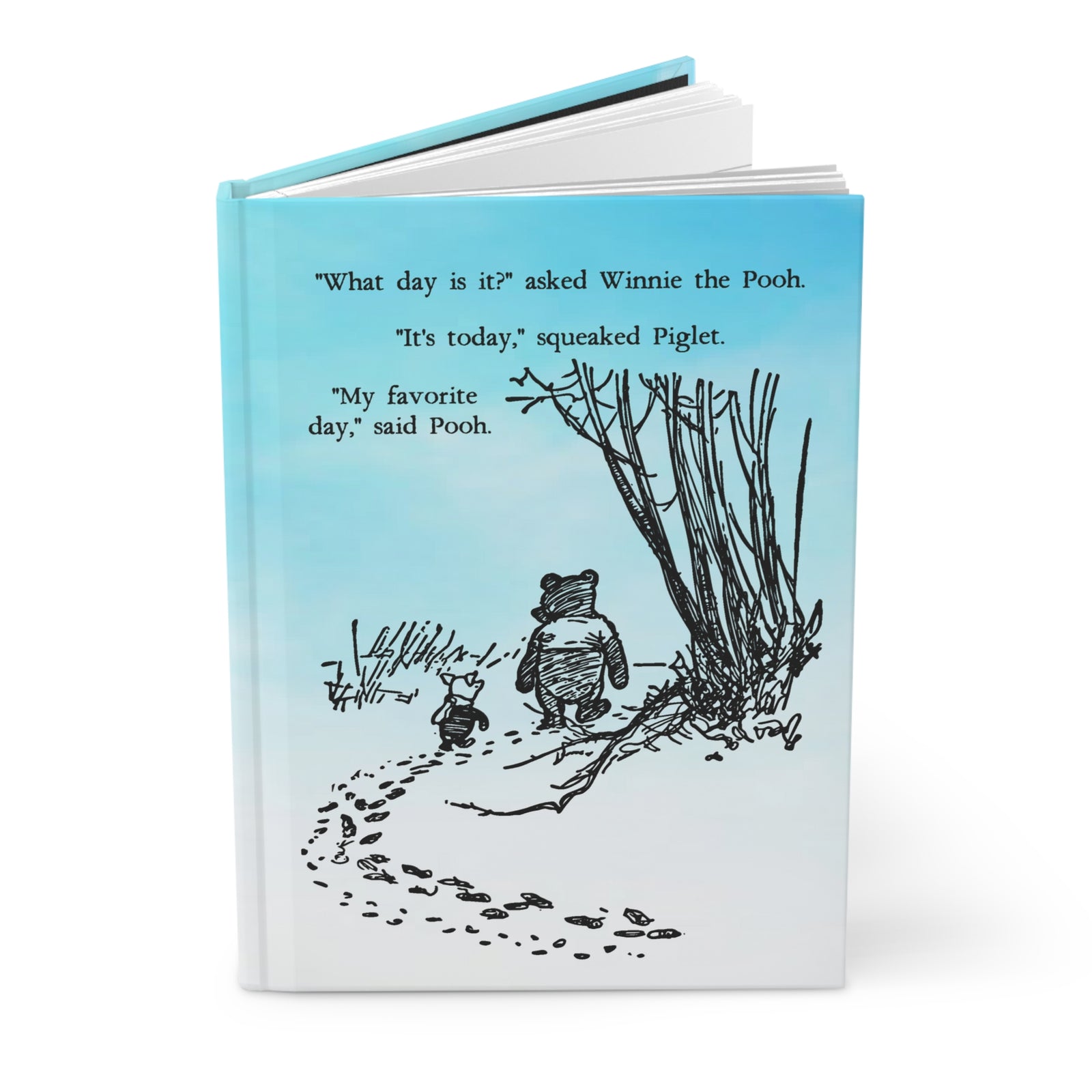 Winnie-the-Pooh Hardcover Notebook
