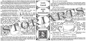 Alice in Wonderland Book Tote