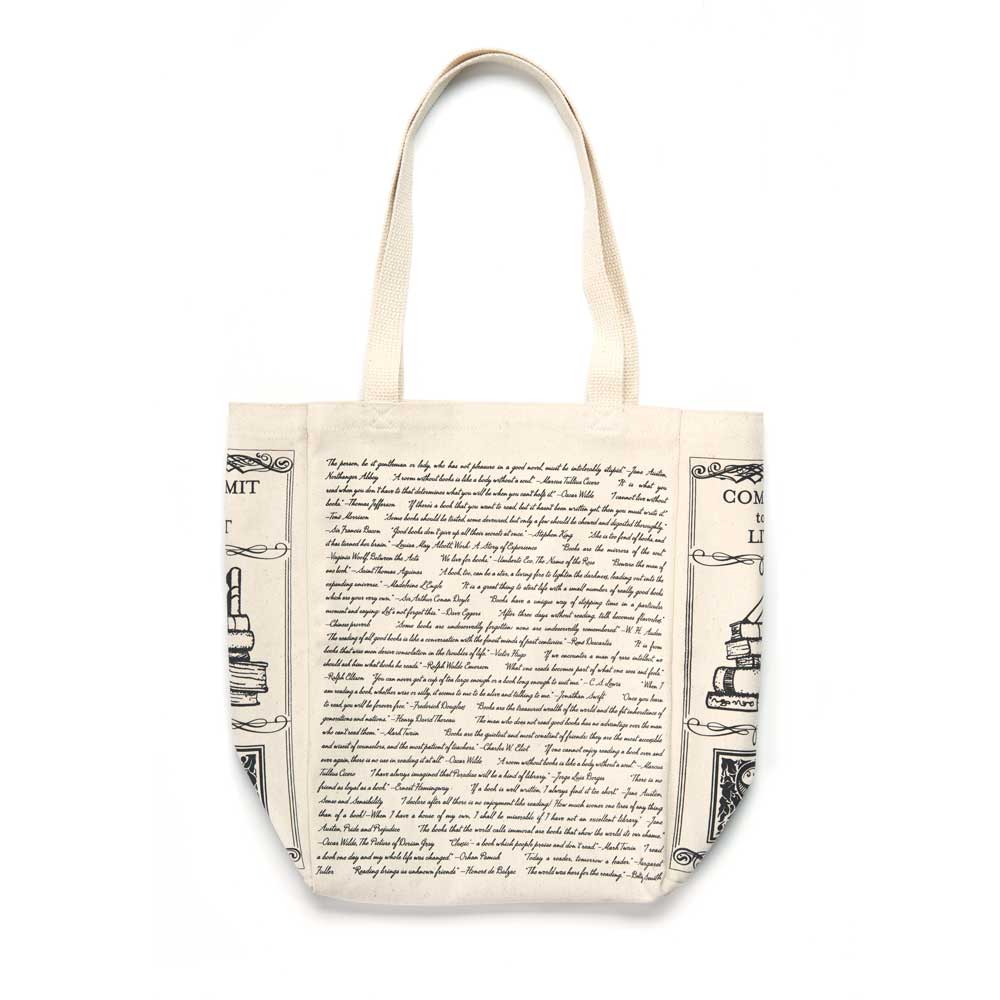 Commit to Lit Book Tote