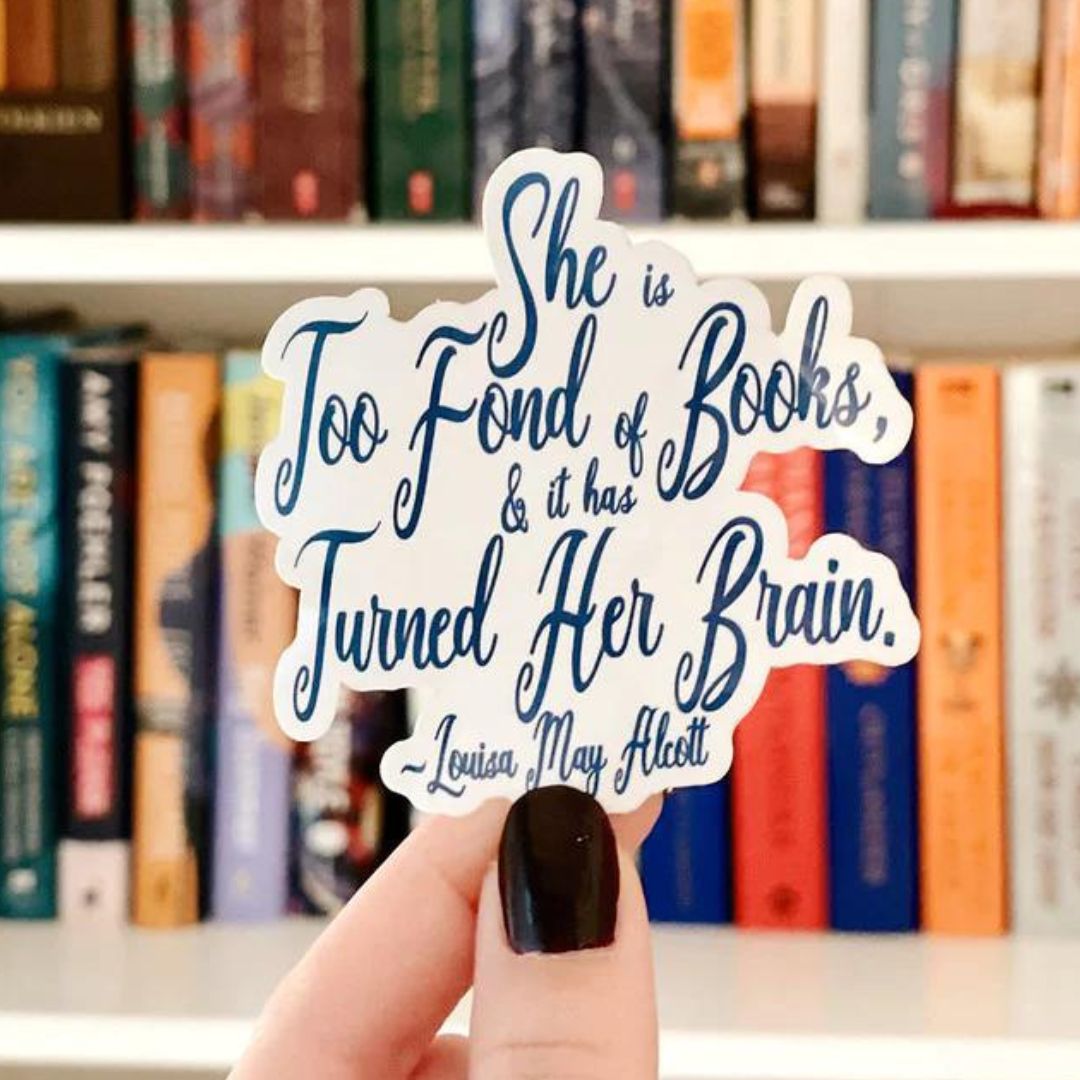 Louisa May Alcott Sticker