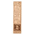 Robert Frost Leather Quote Bookmark