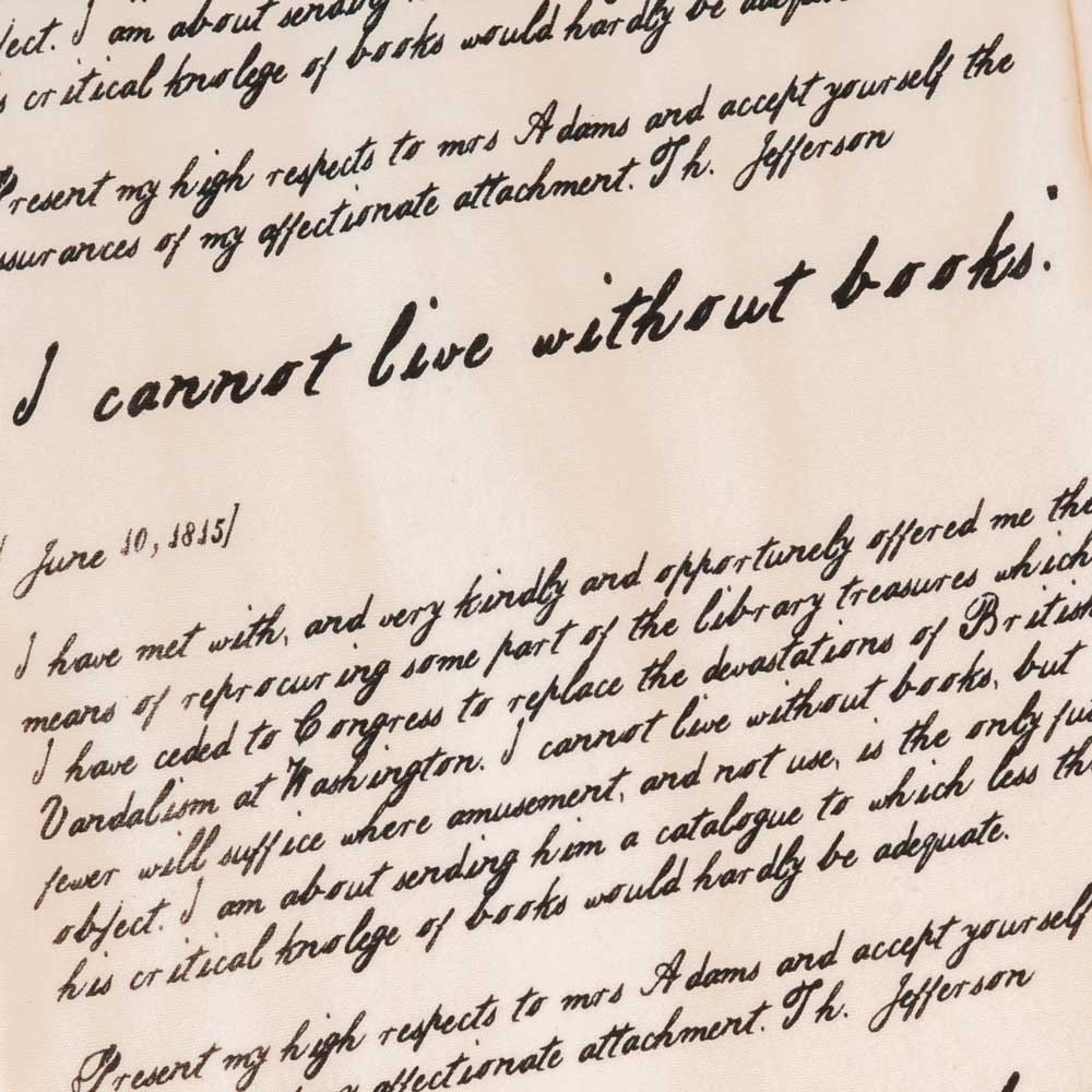 I Cannot Live Without Books Scarf