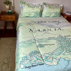 Map of Narnia Comforter