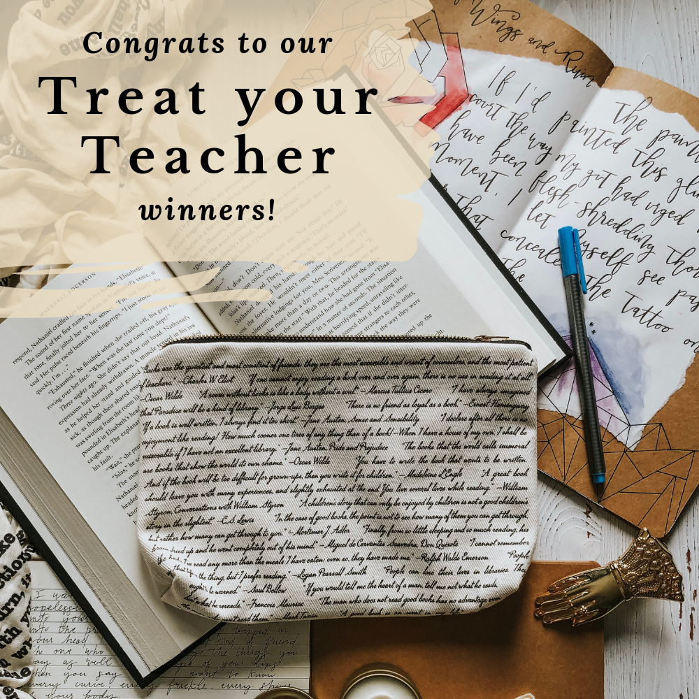 Congrats to our Treat your Teacher Winners!