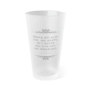 G. K. Chesterton Quote Pint Glass [Newsletter Exclusive]