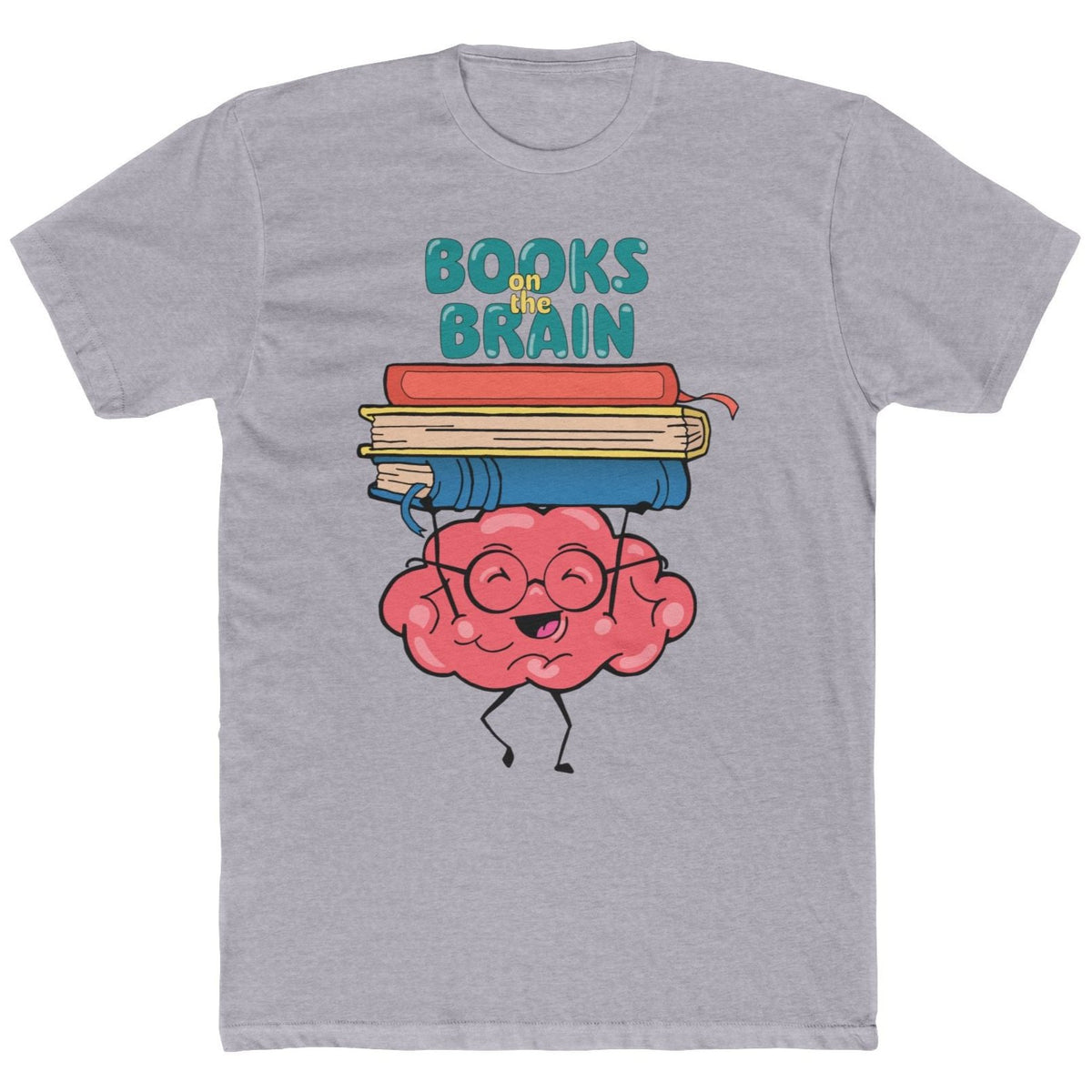 Books on the Brain Unisex Tee