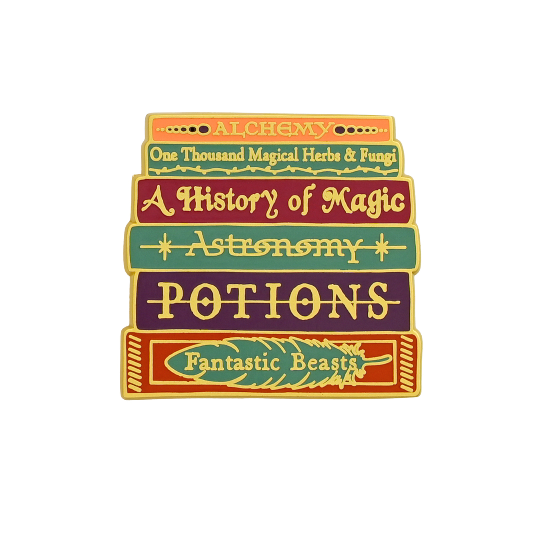 Magic Books Enamel Pin