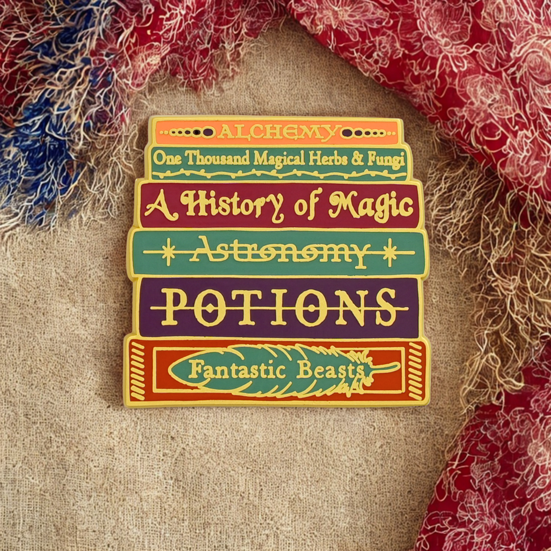Magic Books Enamel Pin