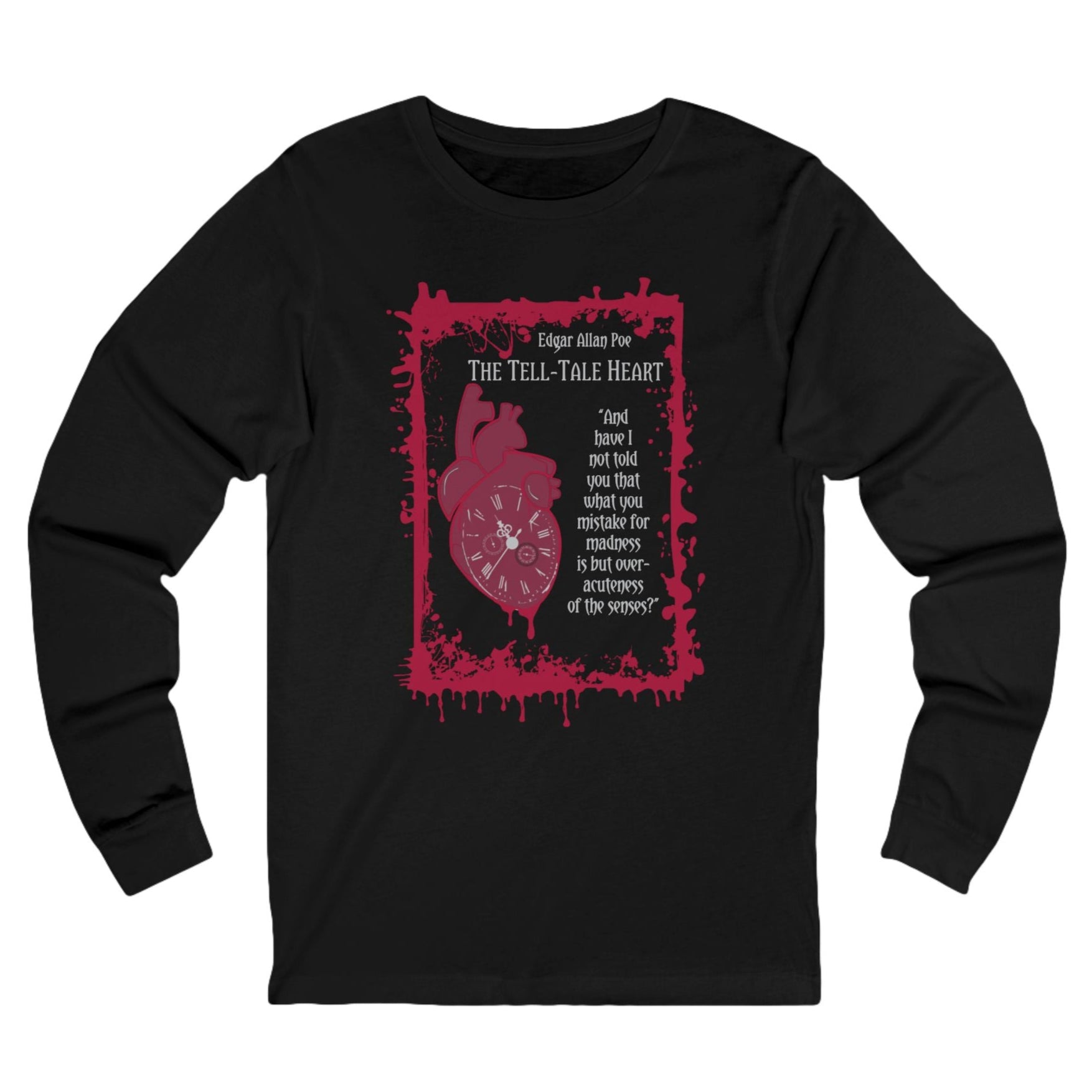 The Tell-Tale Heart Long Sleeve Unisex Tee