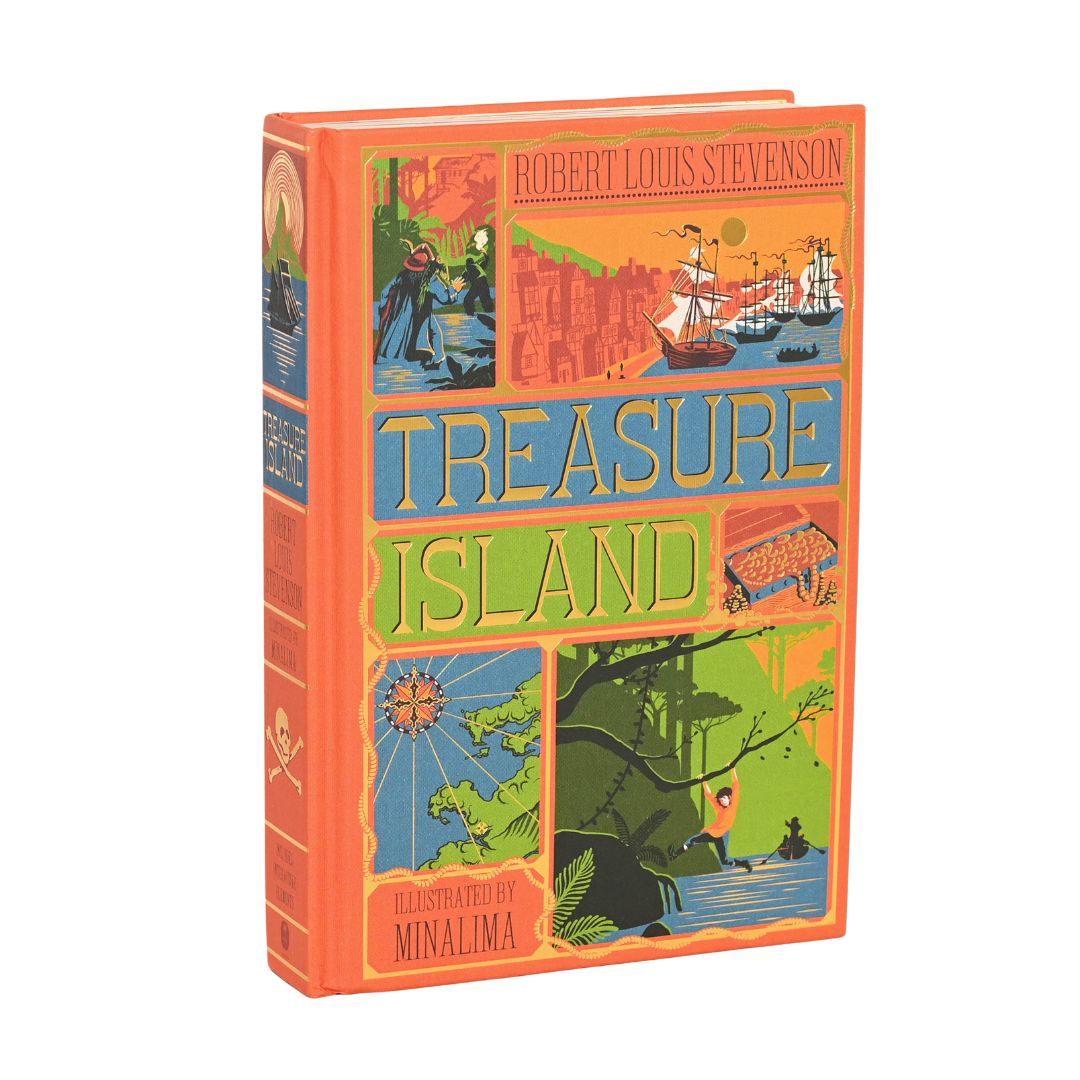 Treasure Island (Illustrated with Interactive Elements)