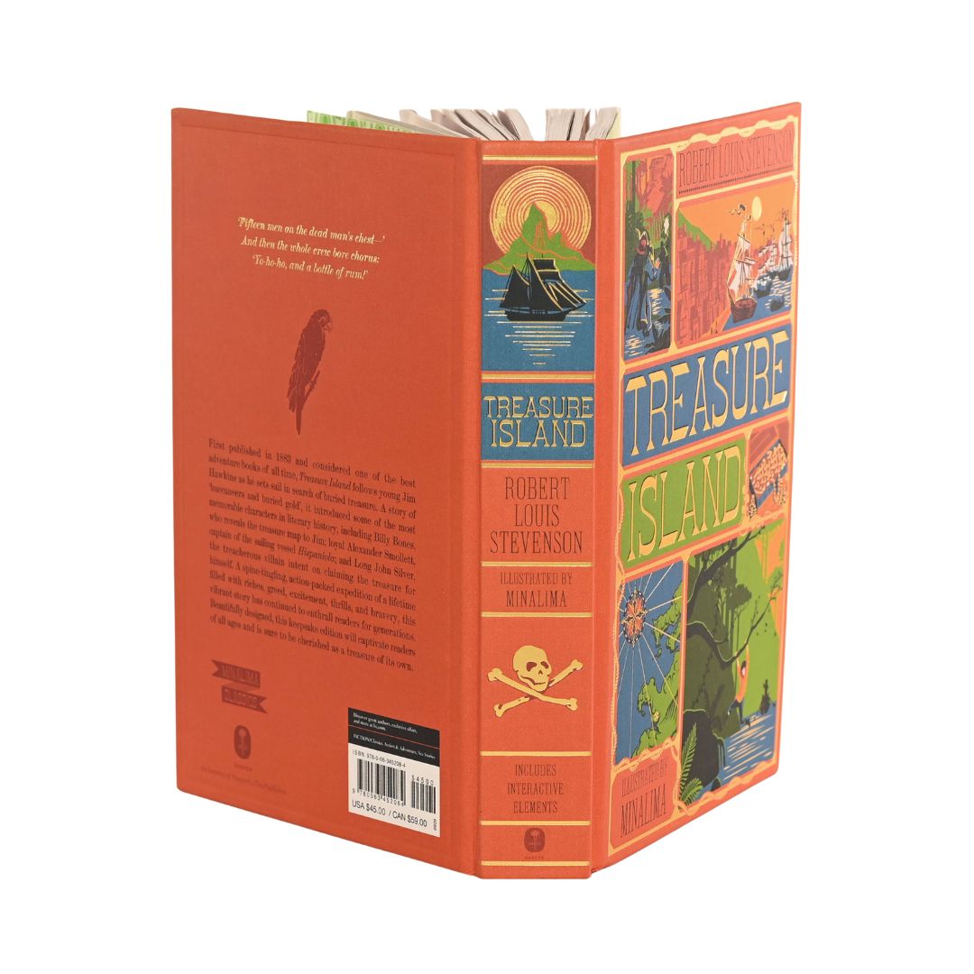 Treasure Island (Illustrated with Interactive Elements)