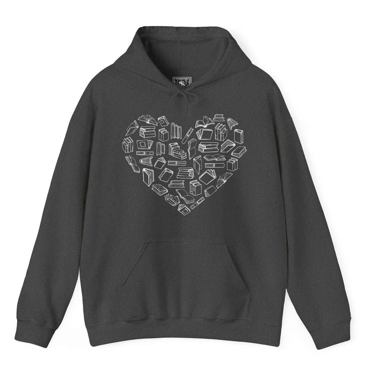 I Heart Books Hoodie