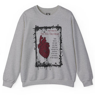 The Tell-Tale Heart Sweatshirt - S / Sport Grey