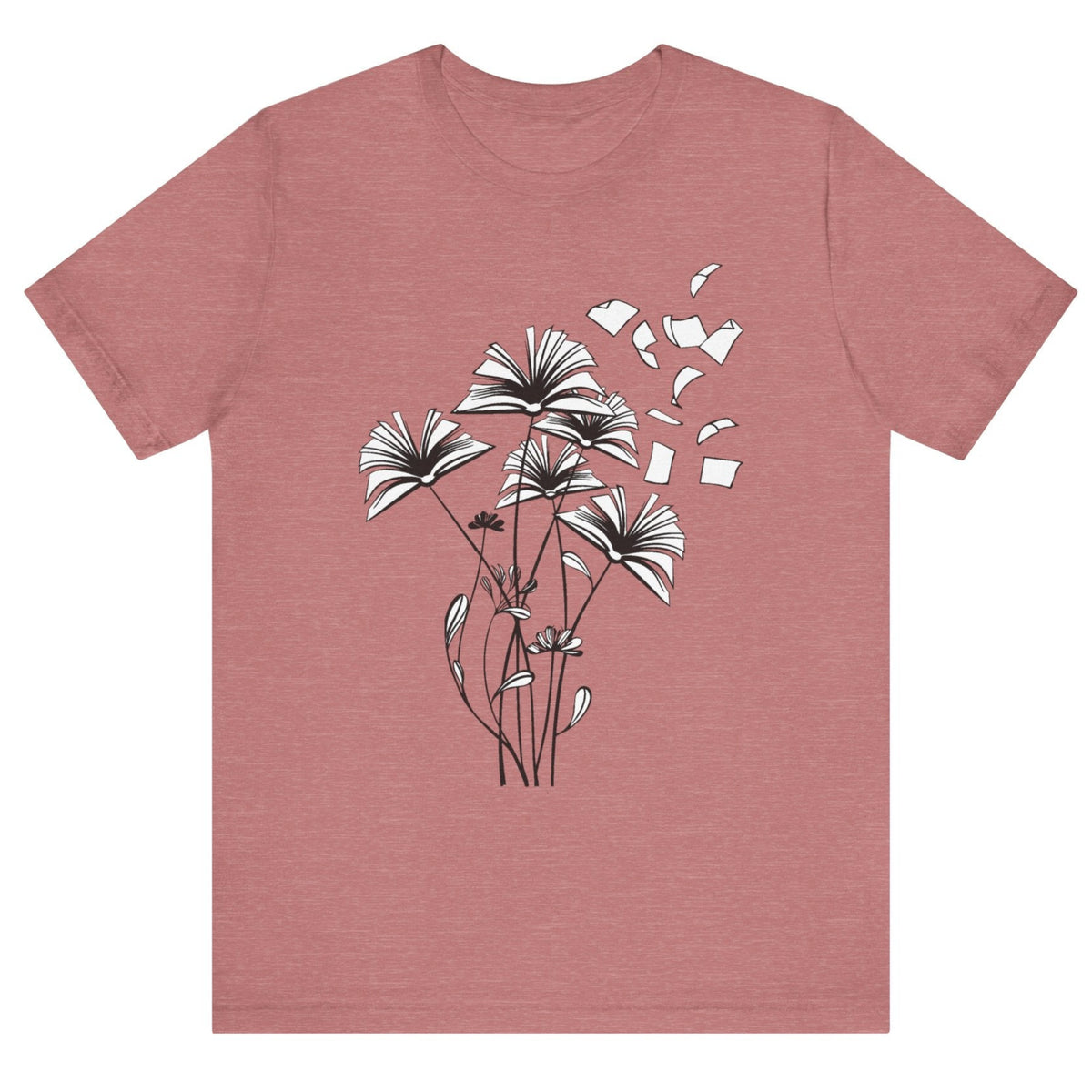 Blooming Books Unisex Tee