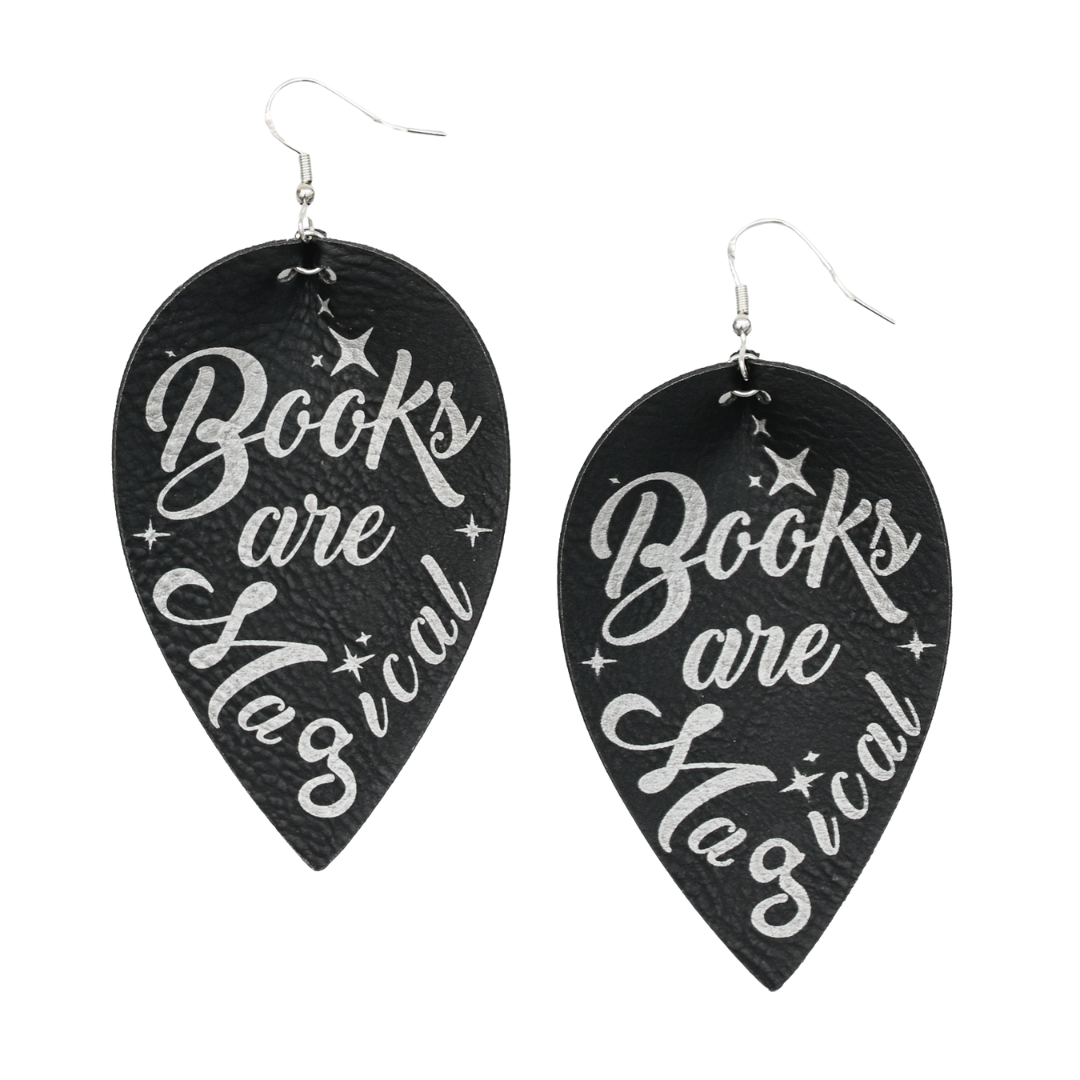 Books are Magical Earrings