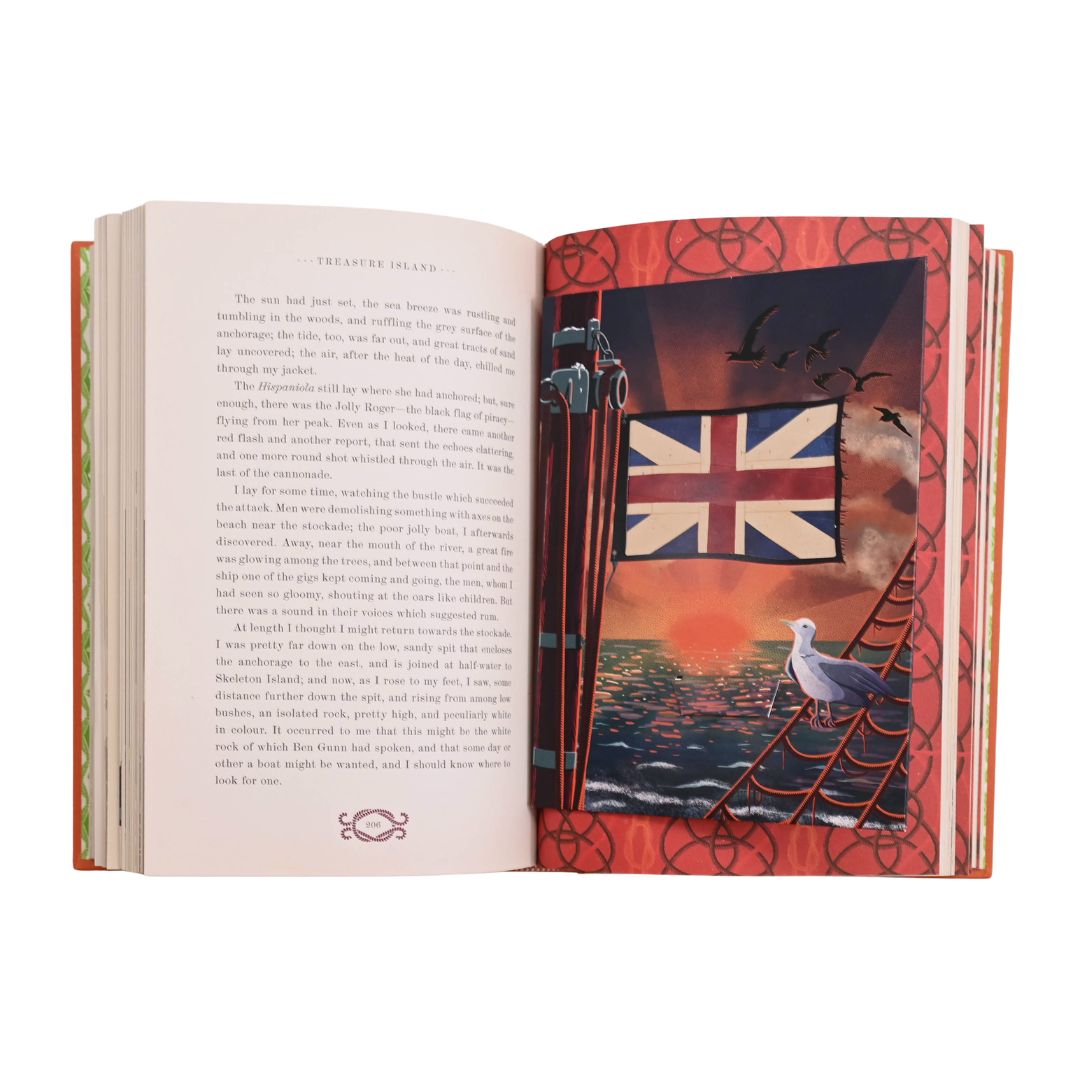 Treasure Island (Illustrated with Interactive Elements)