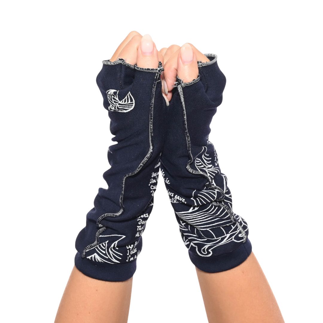 Still I Rise Writing Gloves