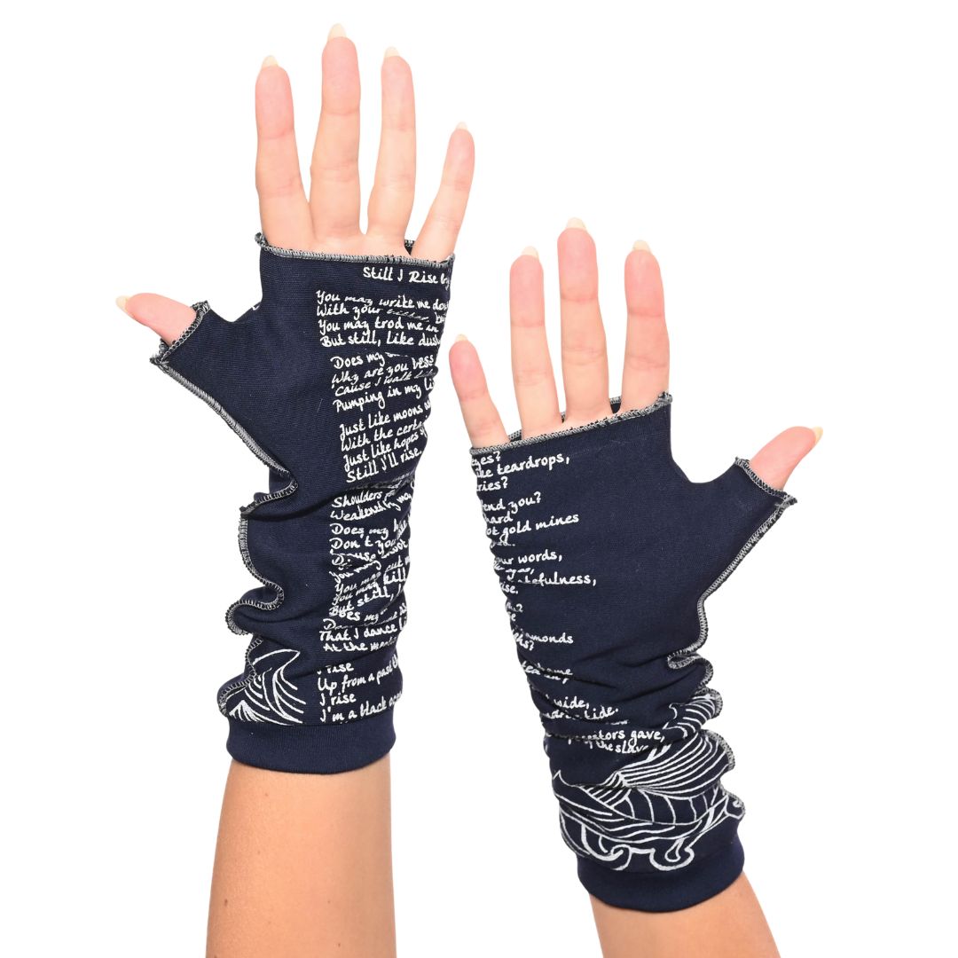 Still I Rise Writing Gloves