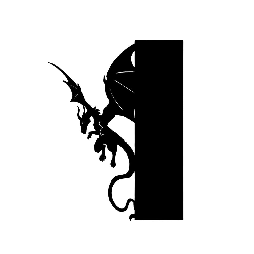 Genre Bookshelf Silhouette Set