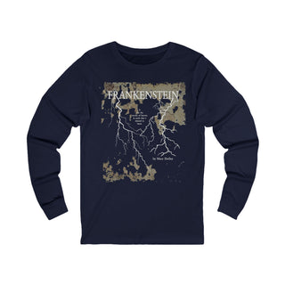 Frankenstein Unisex Long Sleeve Tee - S / Navy