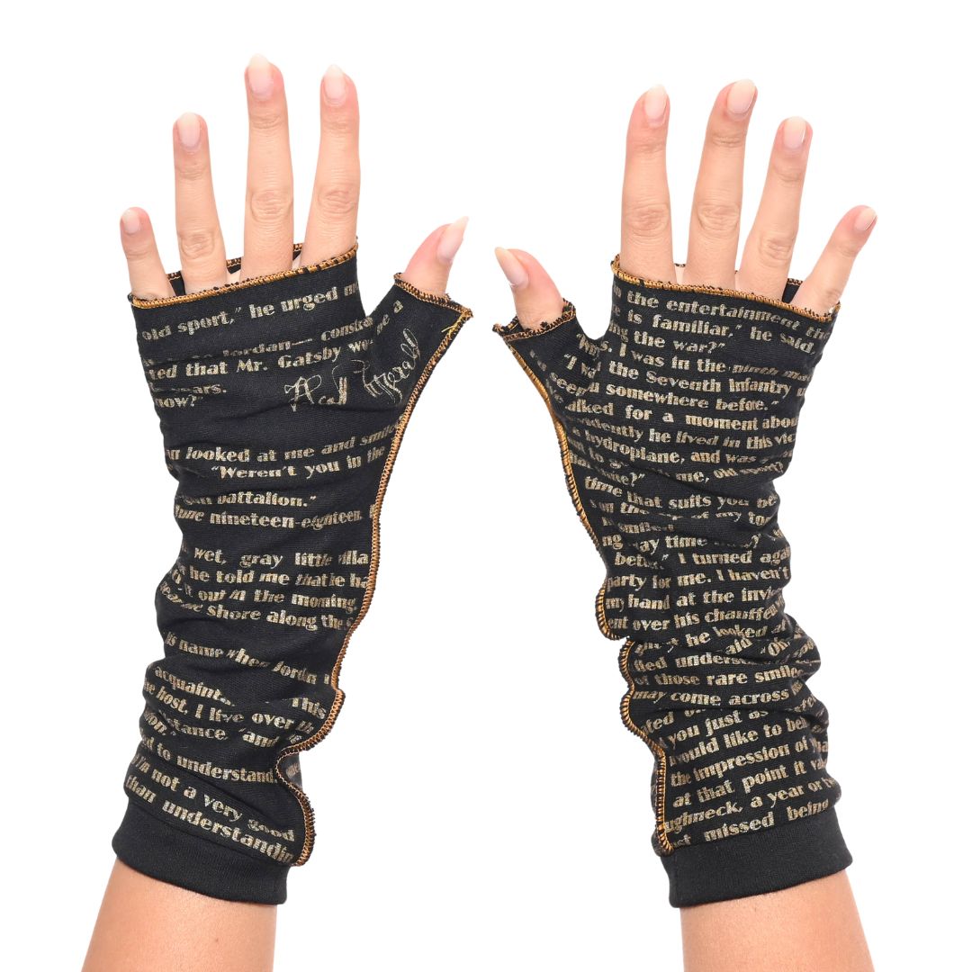 The Great Gatsby Writing Gloves
