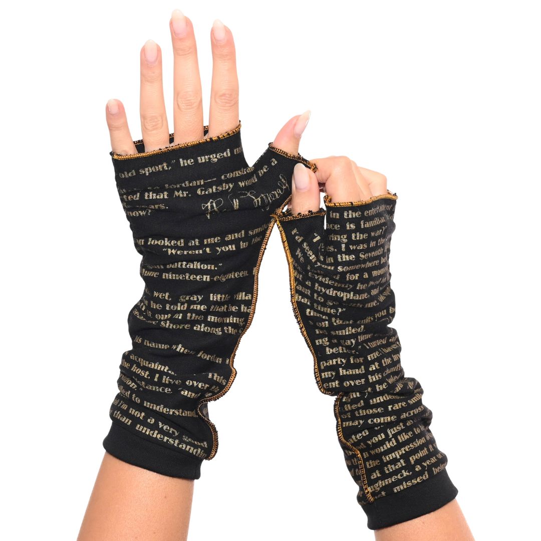 The Great Gatsby Writing Gloves