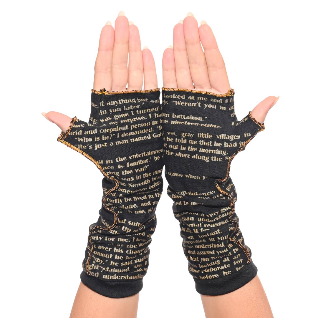 The Great Gatsby Writing Gloves