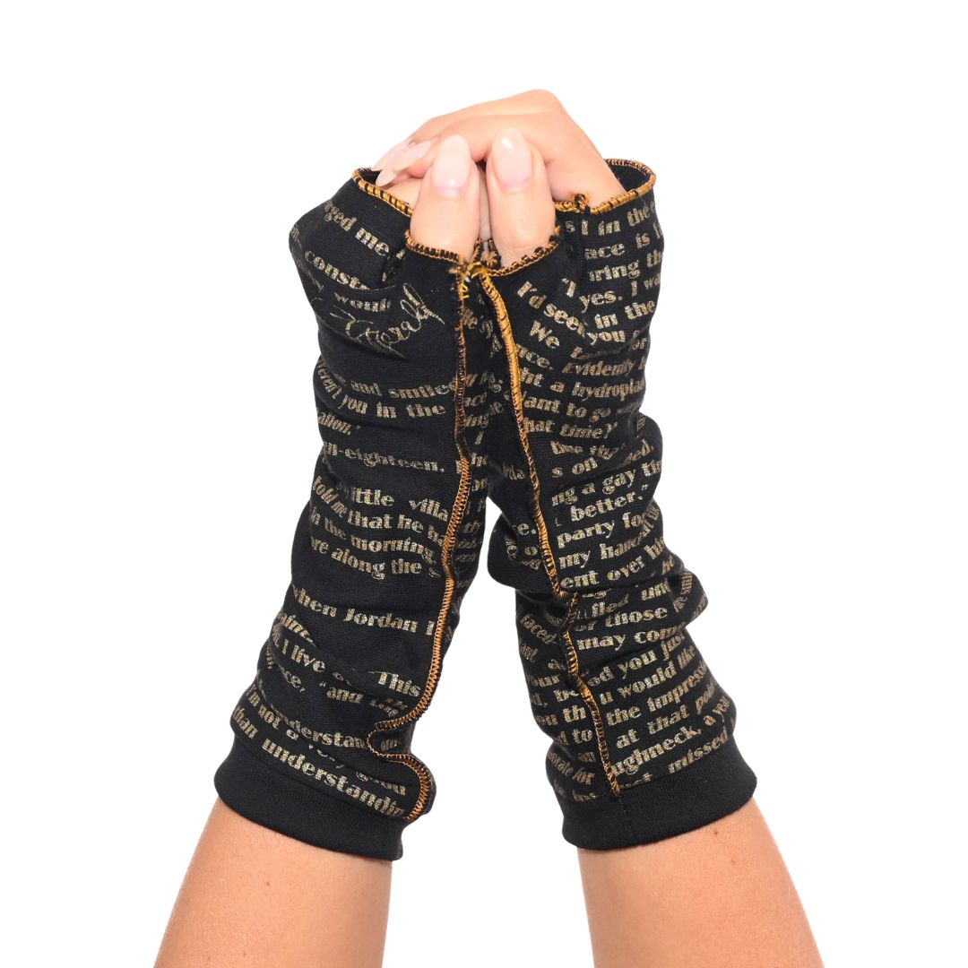 The Great Gatsby Writing Gloves