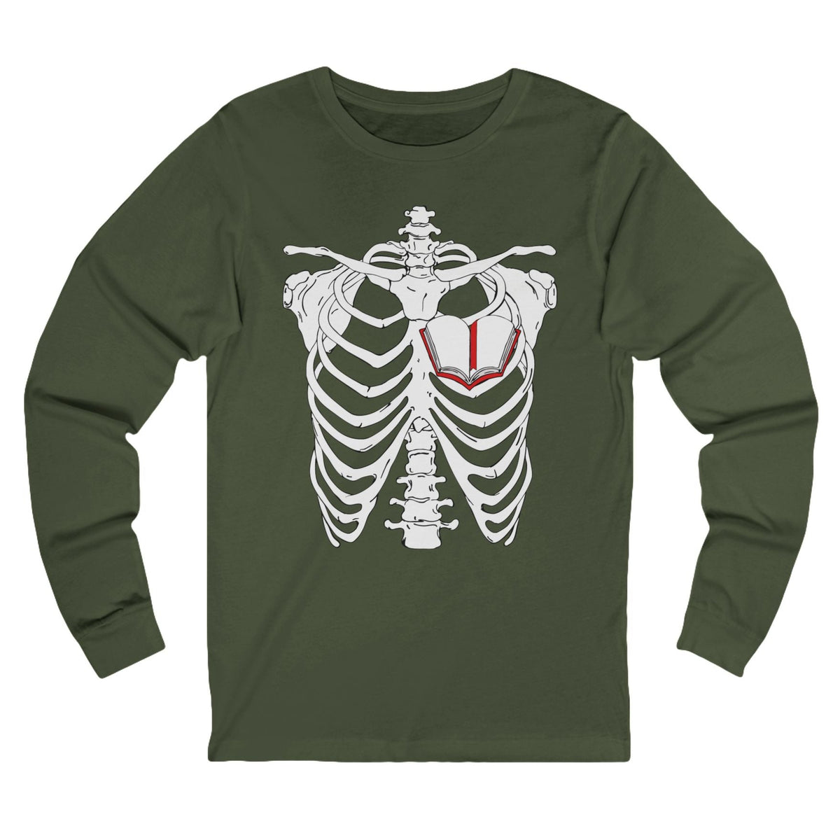 Anatomy of a Booklover Unisex Long Sleeve Tee