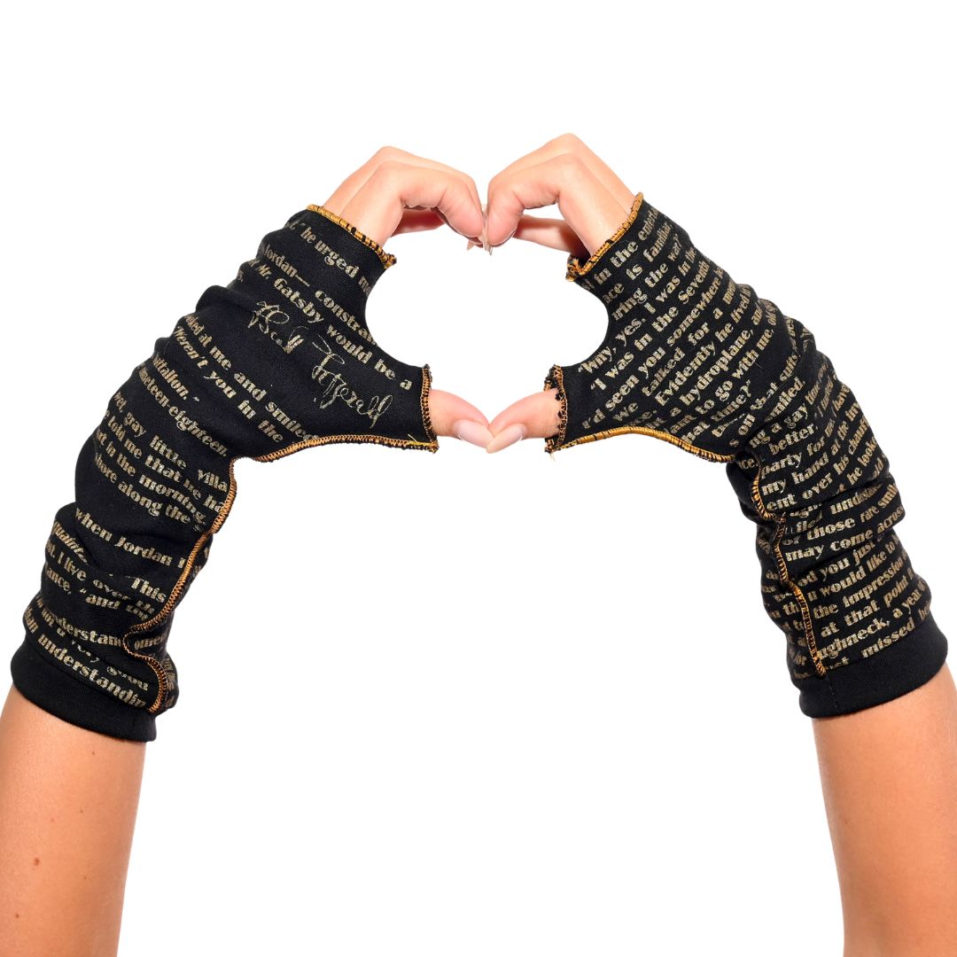 The Great Gatsby Writing Gloves