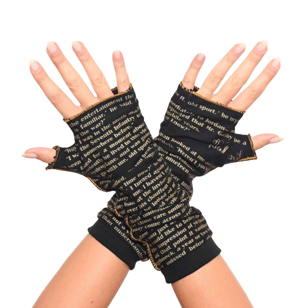 The Great Gatsby Writing Gloves
