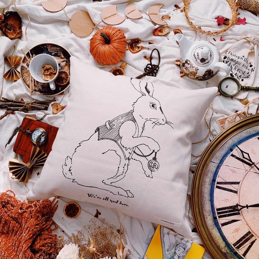 Alice in Wonderland Pillow