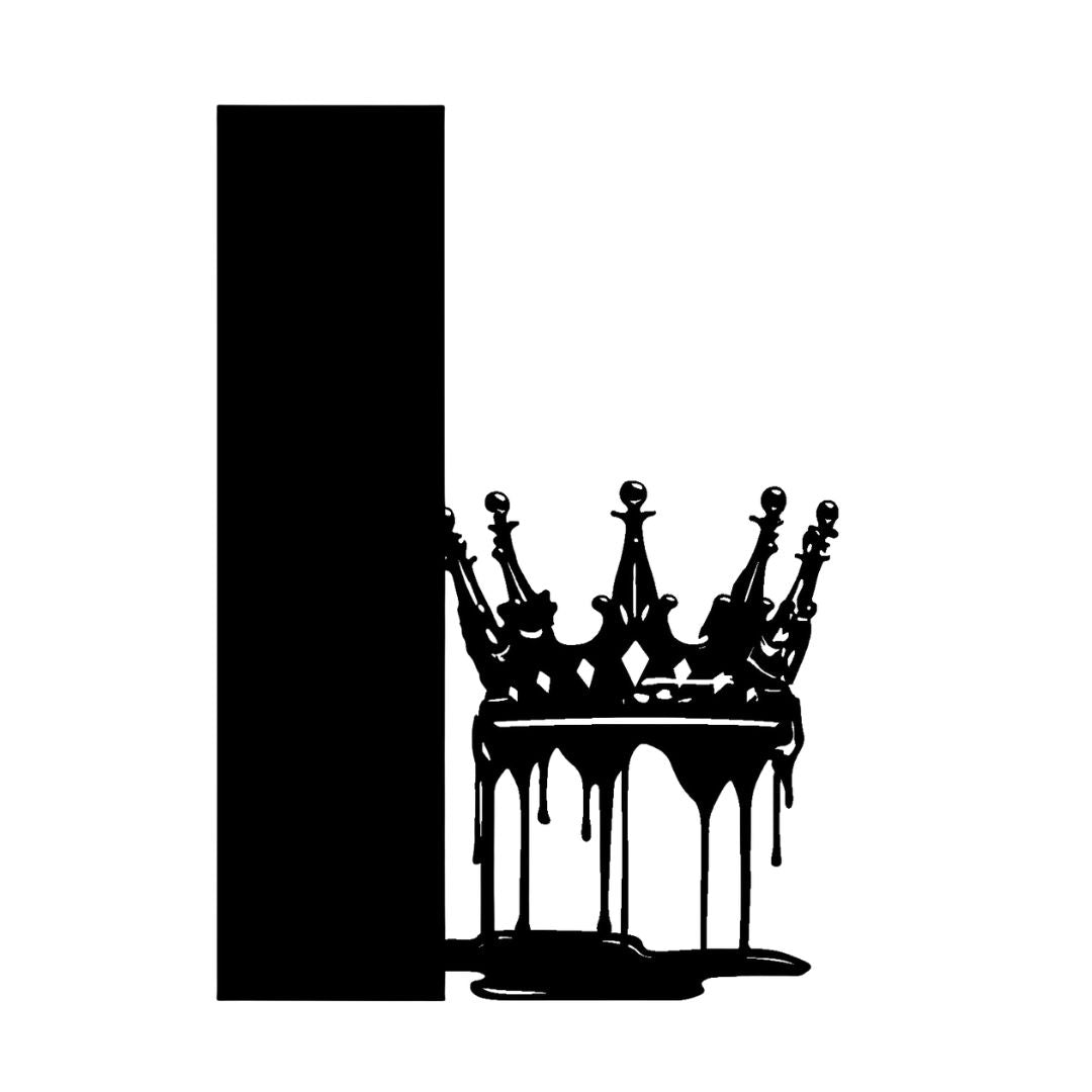 Crown Bookshelf Silhouette