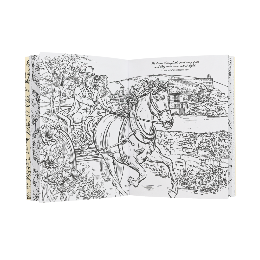 Color Me Jane: A Jane Austen Coloring Book