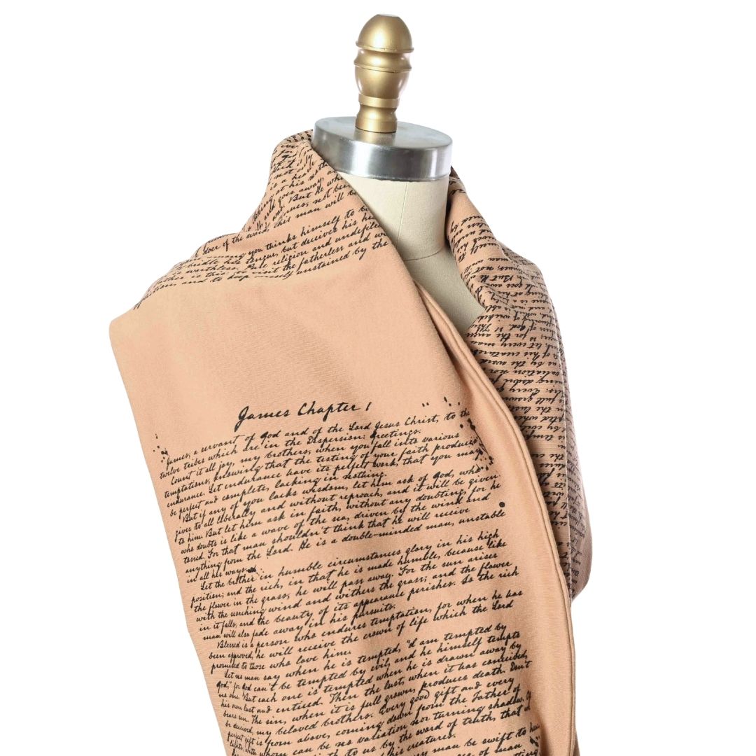 James 1 Book Scarf