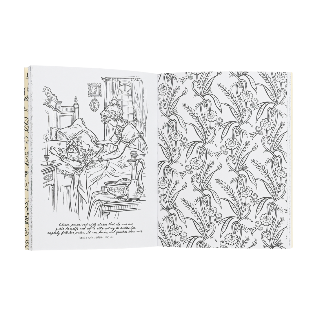 Color Me Jane: A Jane Austen Coloring Book