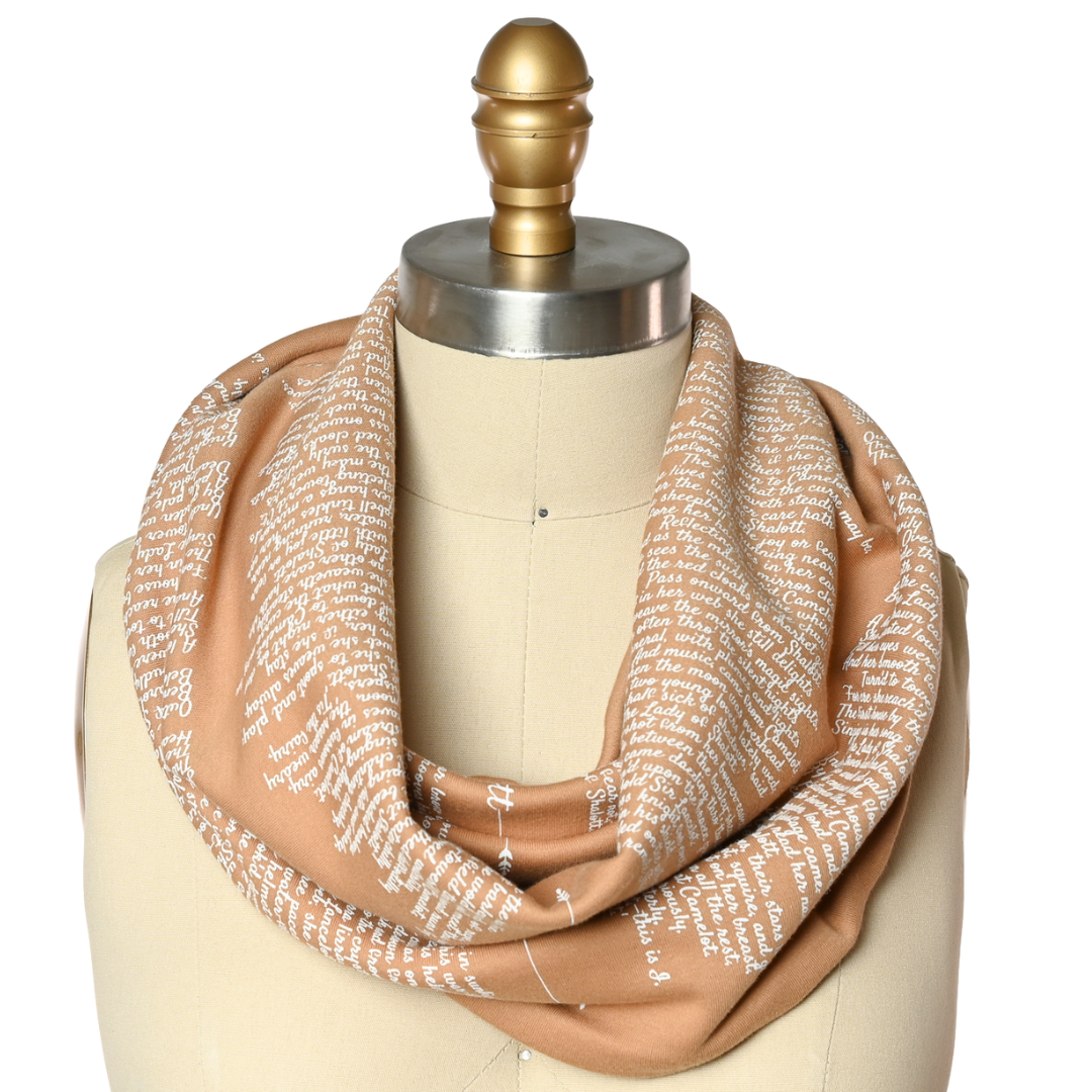 The Lady of Shalott Book Scarf