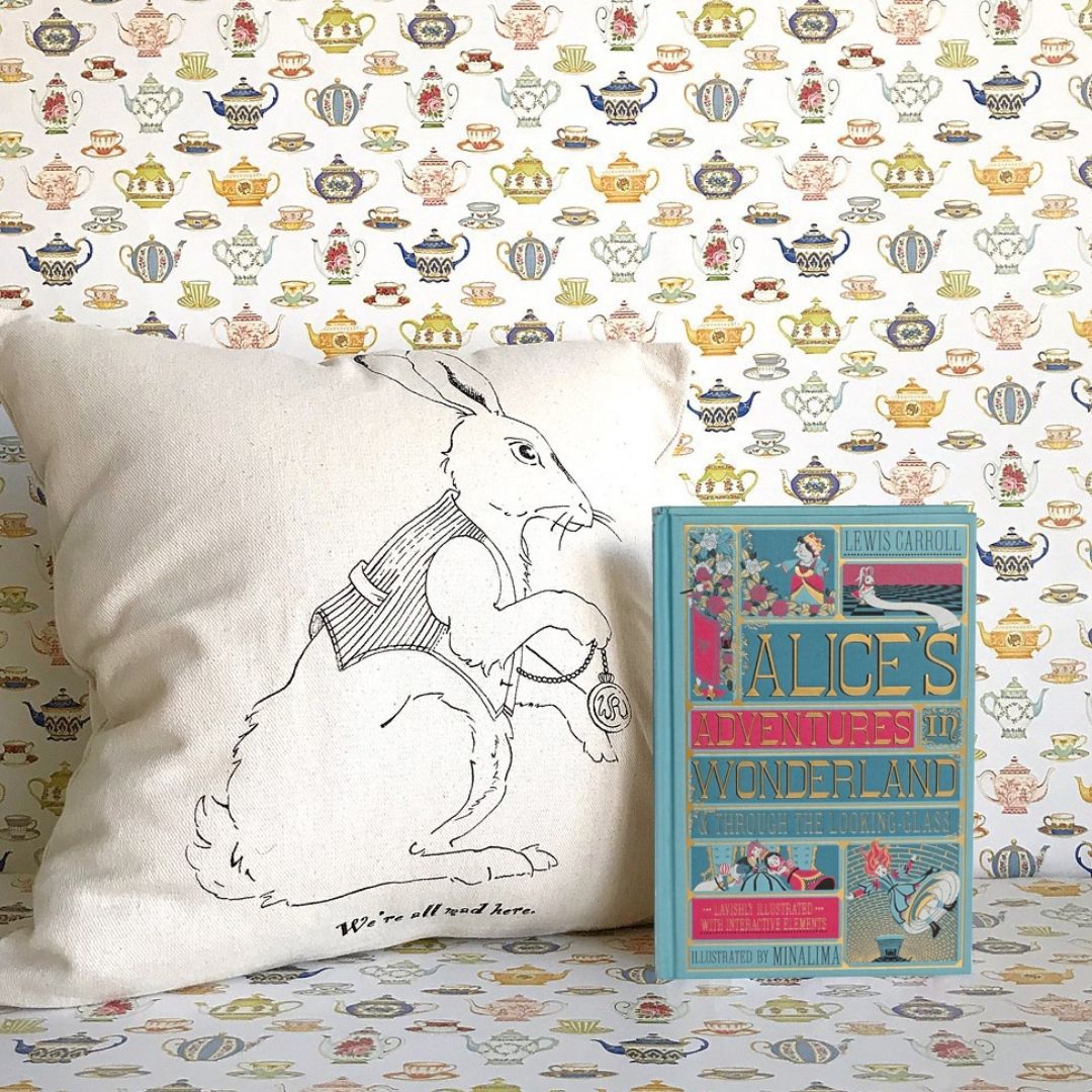 Alice in Wonderland Pillow