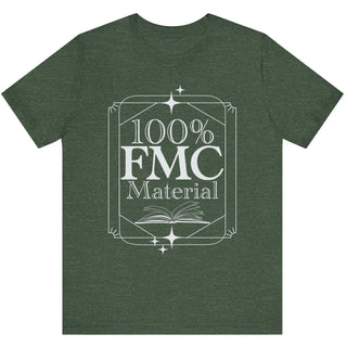 Female Main Character Unisex Tee - Forest Green / S