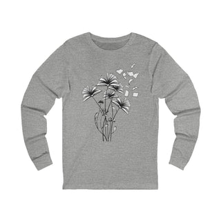 Blooming Books Unisex Long Sleeve Tee - S / Athletic Heather