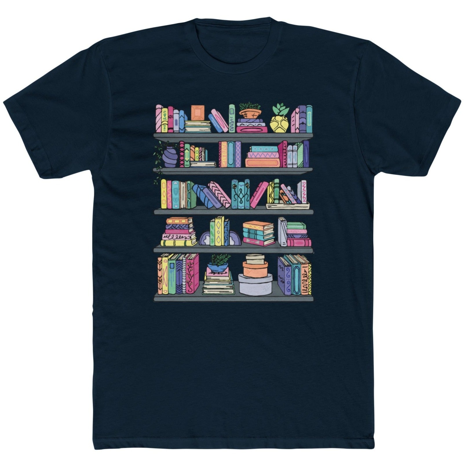 Bookshelf Unisex Tee