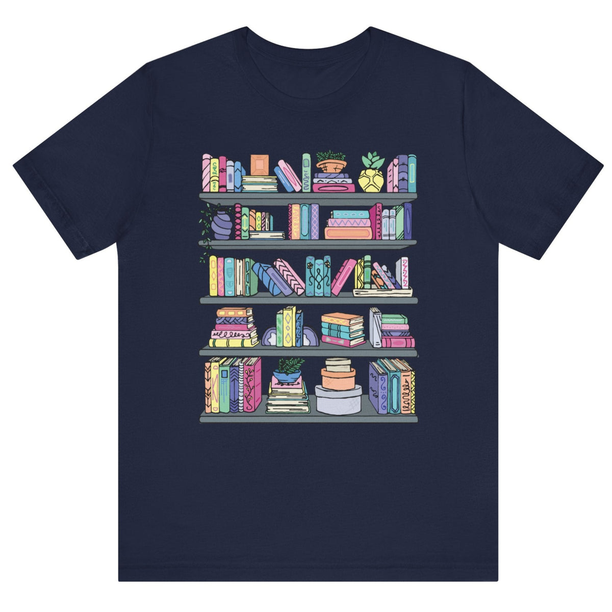 Bookshelf Unisex Tee