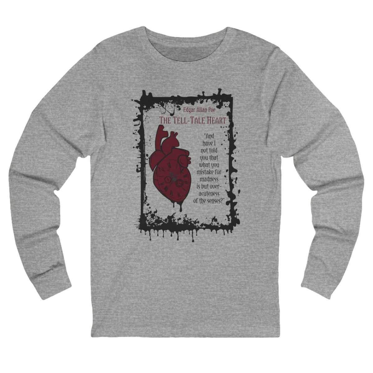 The Tell-Tale Heart Long Sleeve Unisex Tee