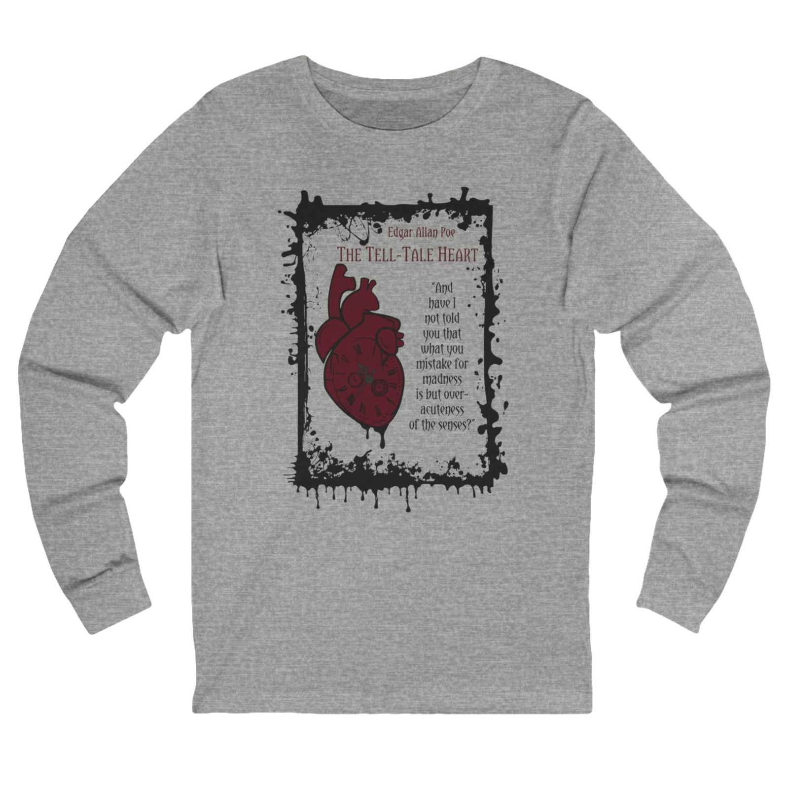 The Tell-Tale Heart Long Sleeve Unisex Tee