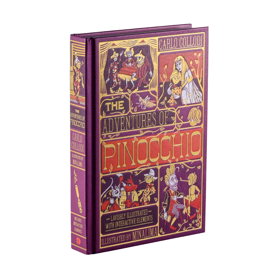 The Adventures of Pinocchio (Illustrated with Interactive Elements)