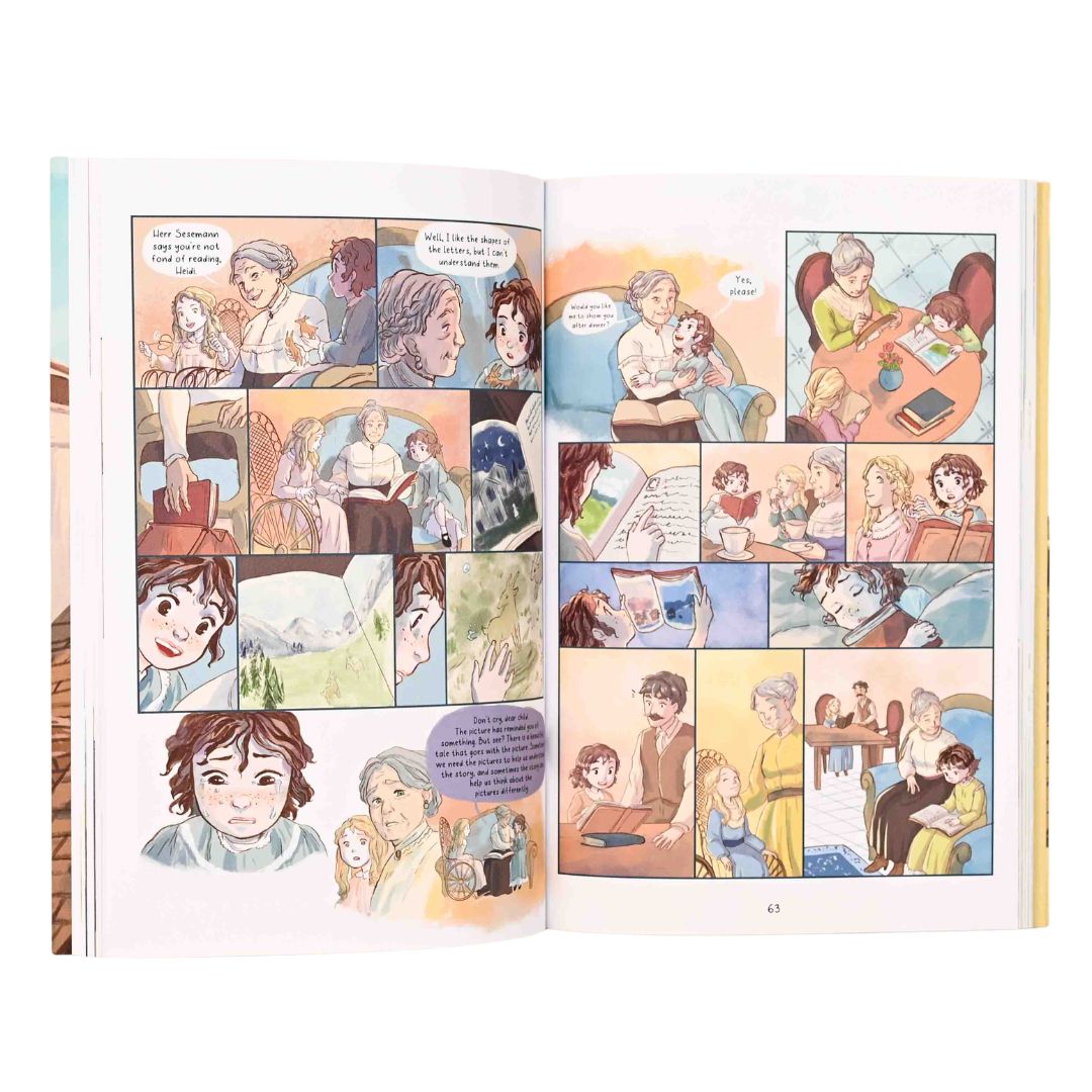 Graphic Novel Classics: The Secret Garden, Anne of Green Gables, and Heidi