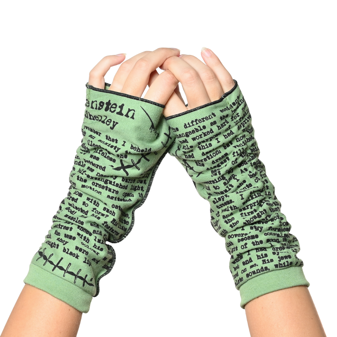 Frankenstein Writing Gloves