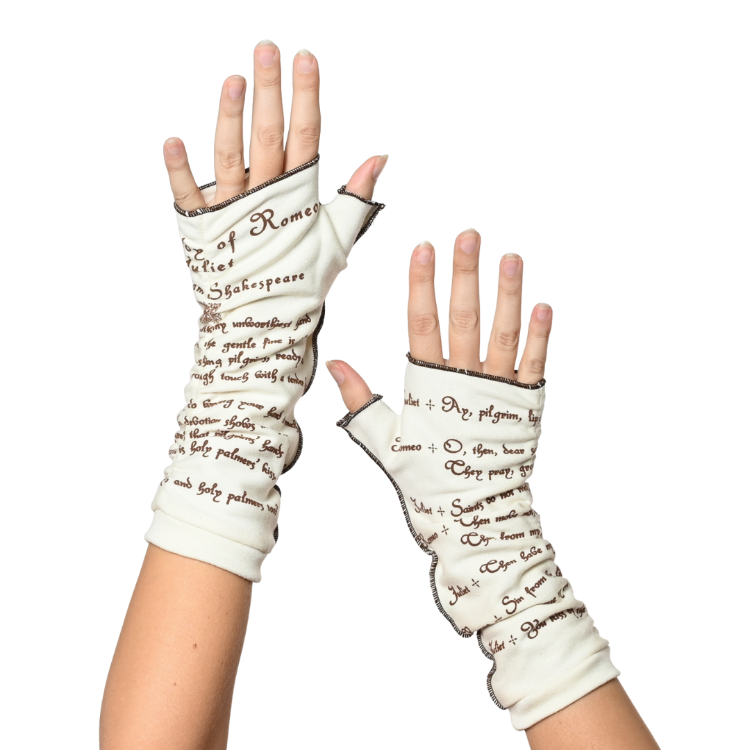 Romeo and Juliet Writing Gloves