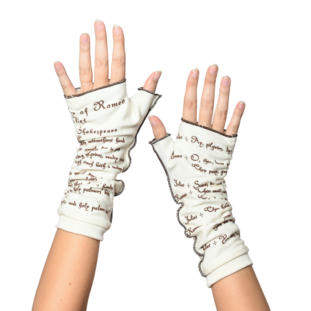 Romeo and Juliet Writing Gloves